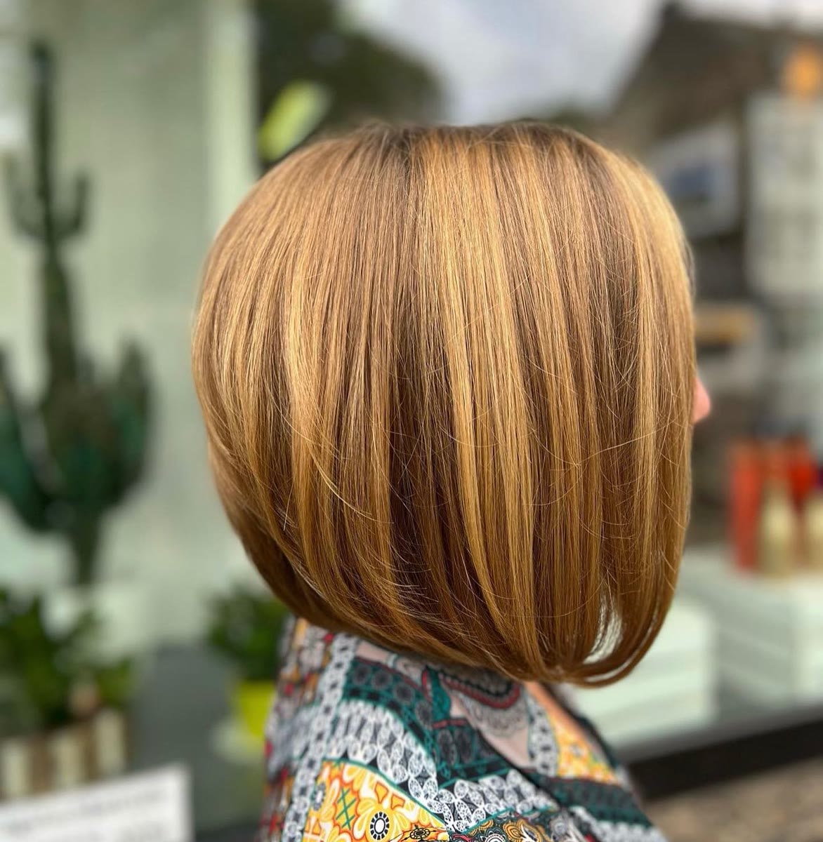 Warmer Kupfer-Bob — Damenfriseur Dortmund